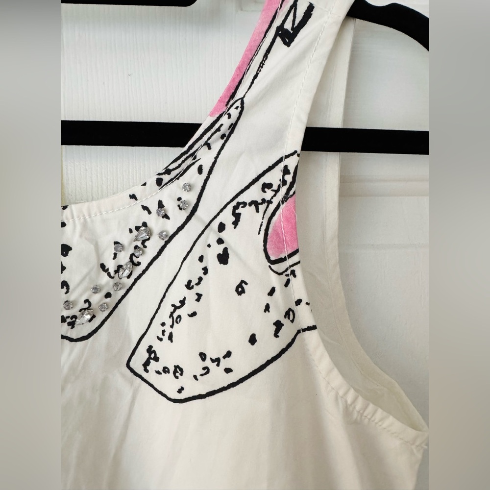 Anthropologie shoe White Mini Dress - Picture 6 of 12